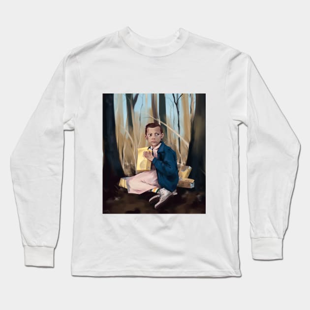 Eleven Long Sleeve T-Shirt by LanxiArts